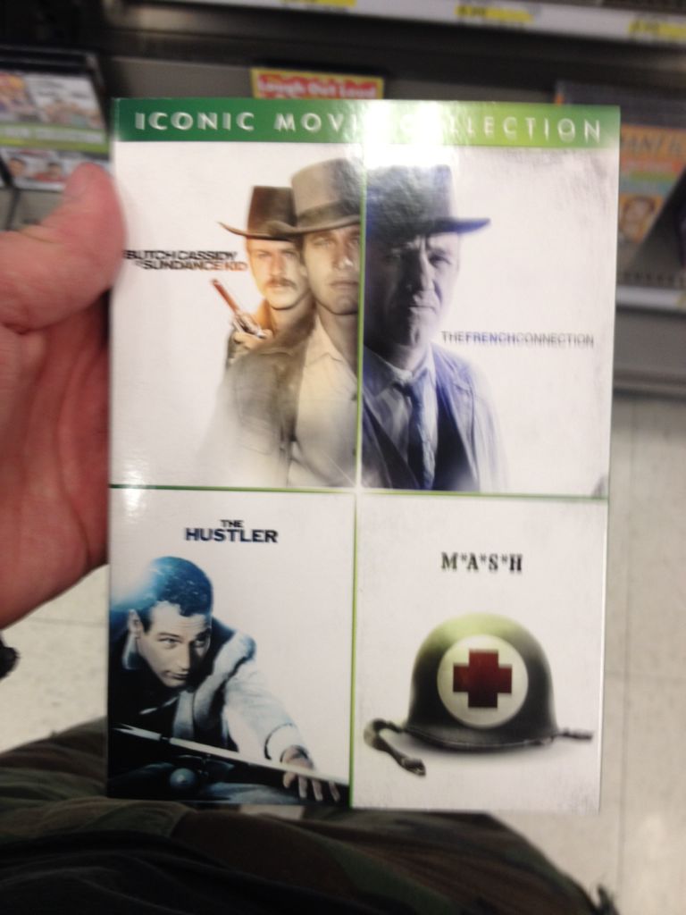 Butch Cassidy And The Sun dance Kid, Hustler, Mash, French Connection