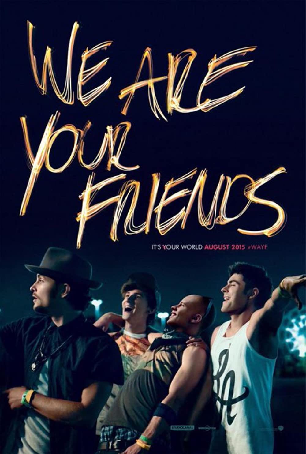 We Are Your Friends DVD movie collectible [Barcode 883929487592] - Main Image 4
