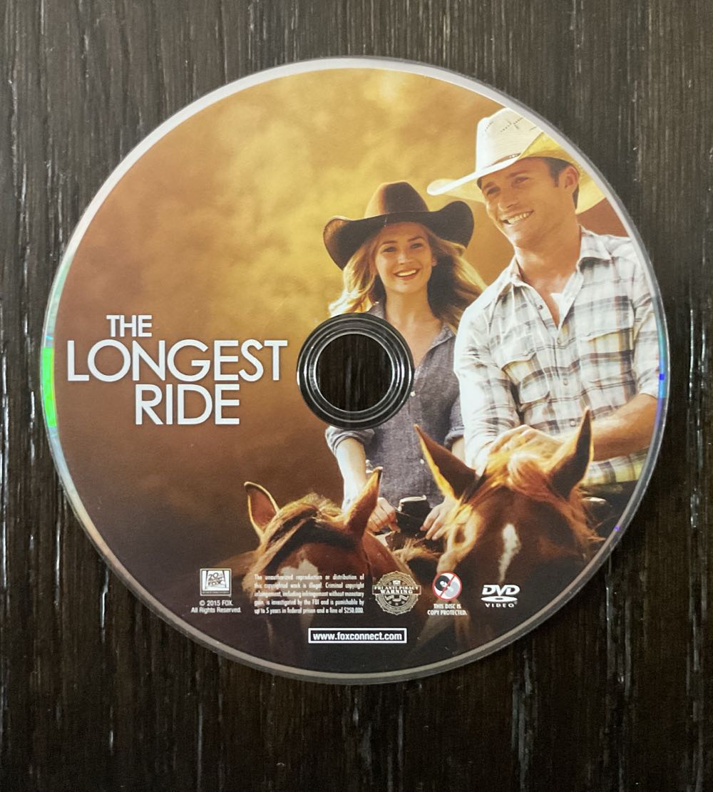 The Longest Ride DVD movie collectible [Barcode 024543988908] - Main Image 4