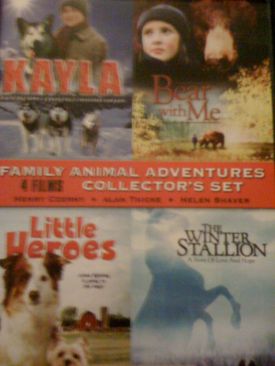 Family Animal Adventures (Kayla, Bear with Me, Little Heroes and The Winter Stallion)