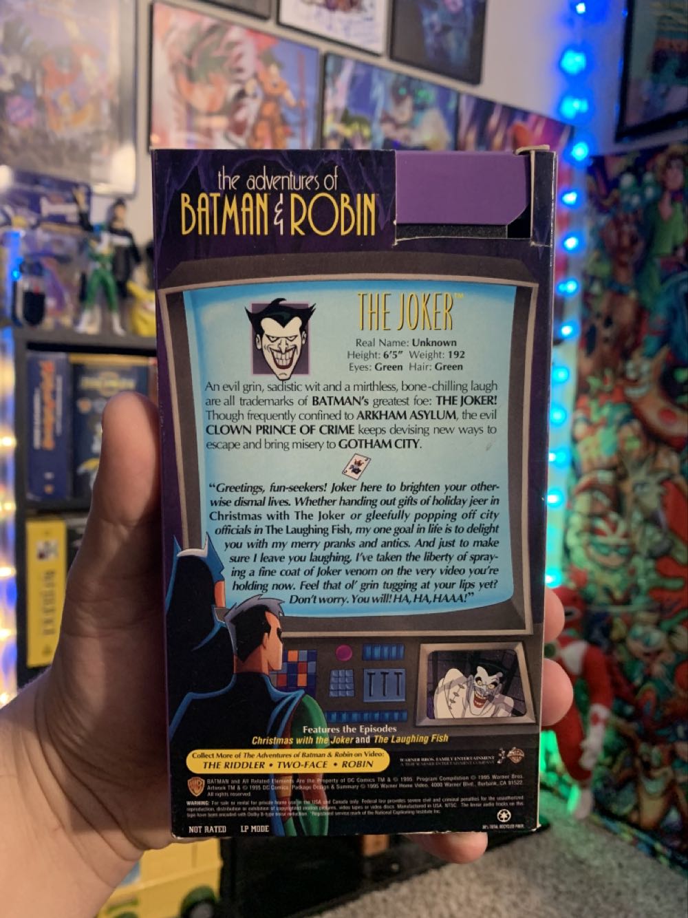 The Adventures Of Batman & Robin: The Joker VHS movie collectible [Barcode 085391390039] - Main Image 2