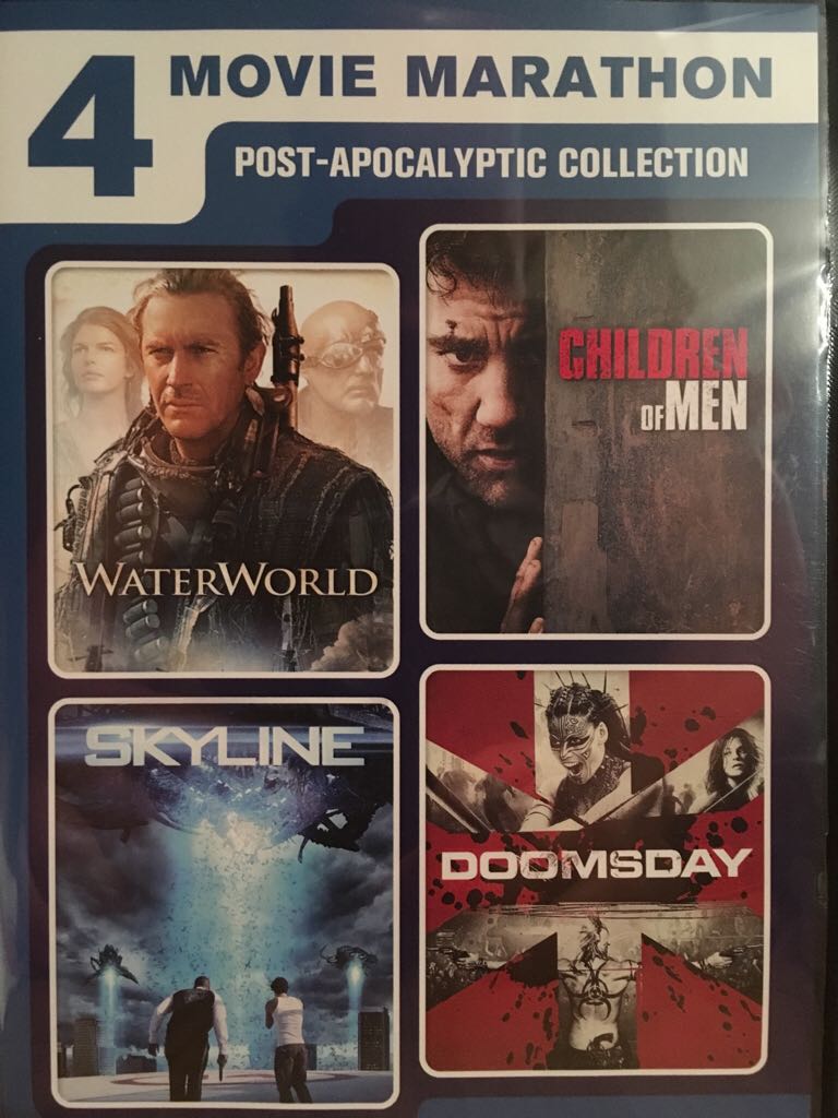 Waterworld/ Children Of Men/ Skyline/ Doomsday