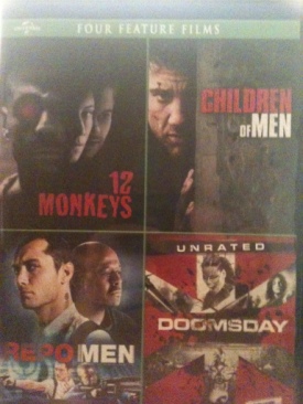 4 Movie Collection: 12 Monkeys/Children of Men/Doomsday/Repo Men