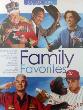 Cloak & Dagger, Wizard, Cop & A Half, King Ralph, Matinee, SGT Bilko, GhostDad, Ed, A Simple Wish, The Borrowers