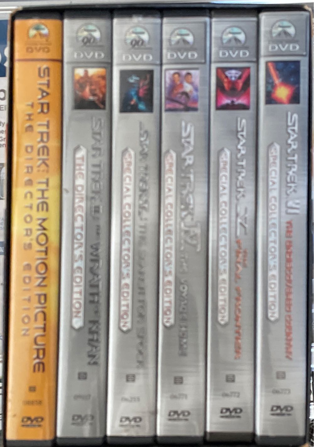 Star Trek: The Original Crew Movie Collection DVD movie collectible [Barcode 097360513349] - Main Image 2