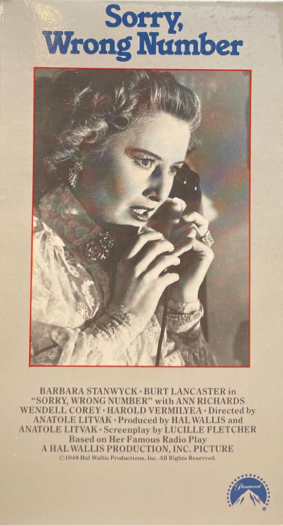 Sorry, Wrong Number (1948)
