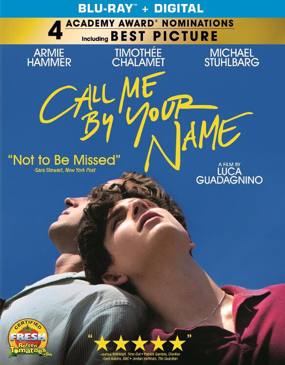 Call Me by Your Name Blu-ray movie collectible [Barcode 043396523814] - Main Image 2