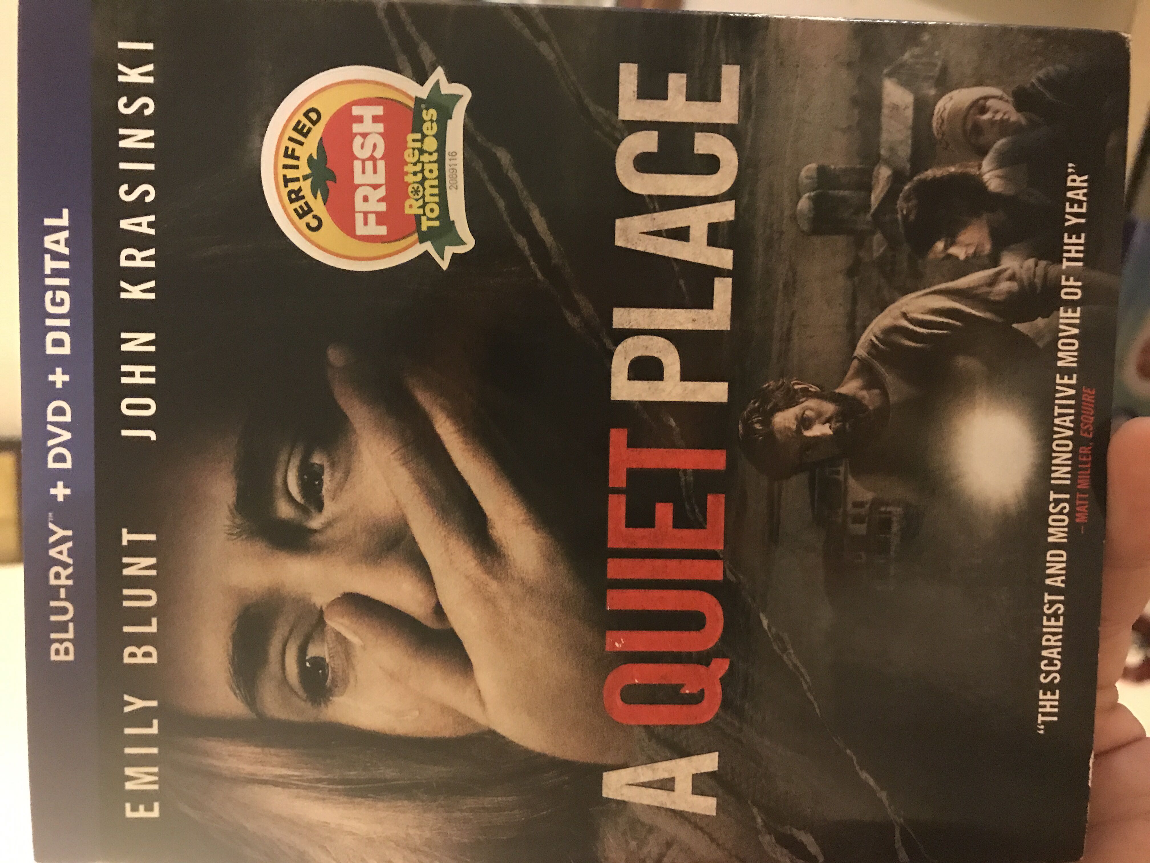 A Quiet Place Blu-ray movie collectible [Barcode 032429308818] - Main Image 1