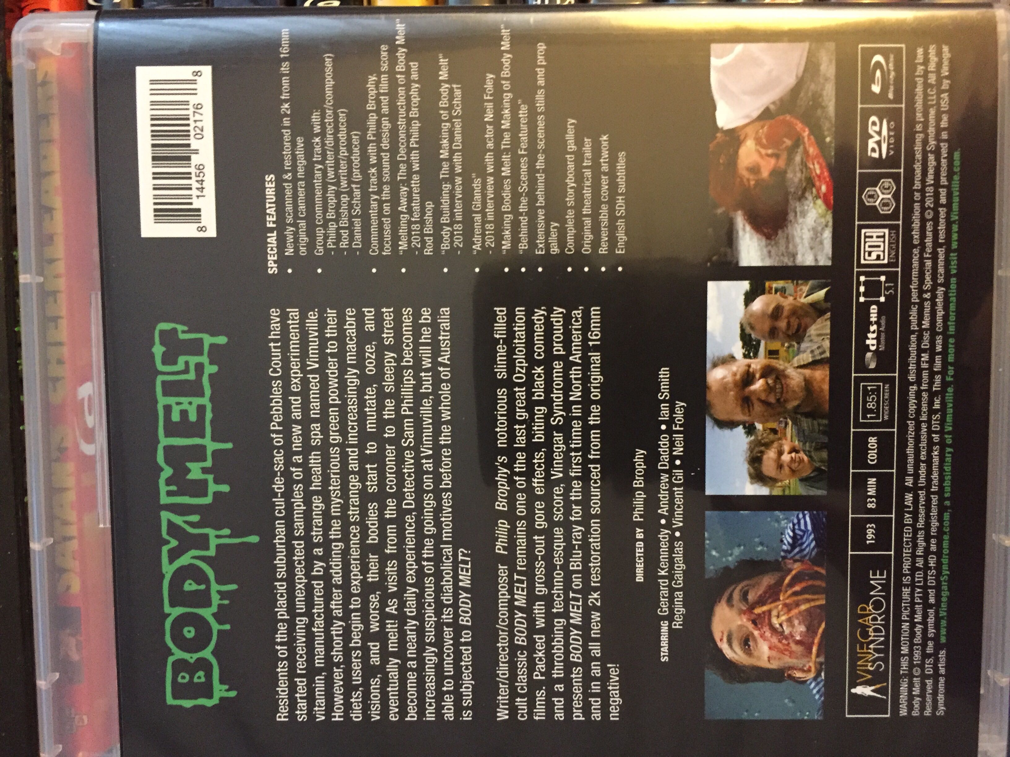 Body Melt Blu-ray movie collectible [Barcode 814456021768] - Main Image 3