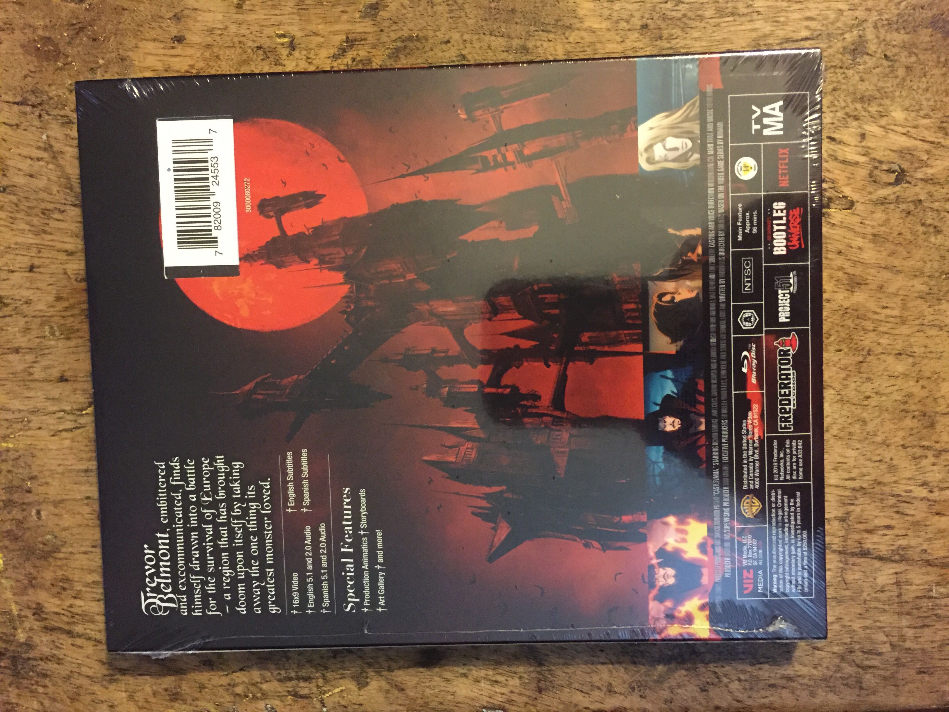 Castlevania (2017) Complete Blu-ray movie collectible [Barcode 782009245537] - Main Image 2