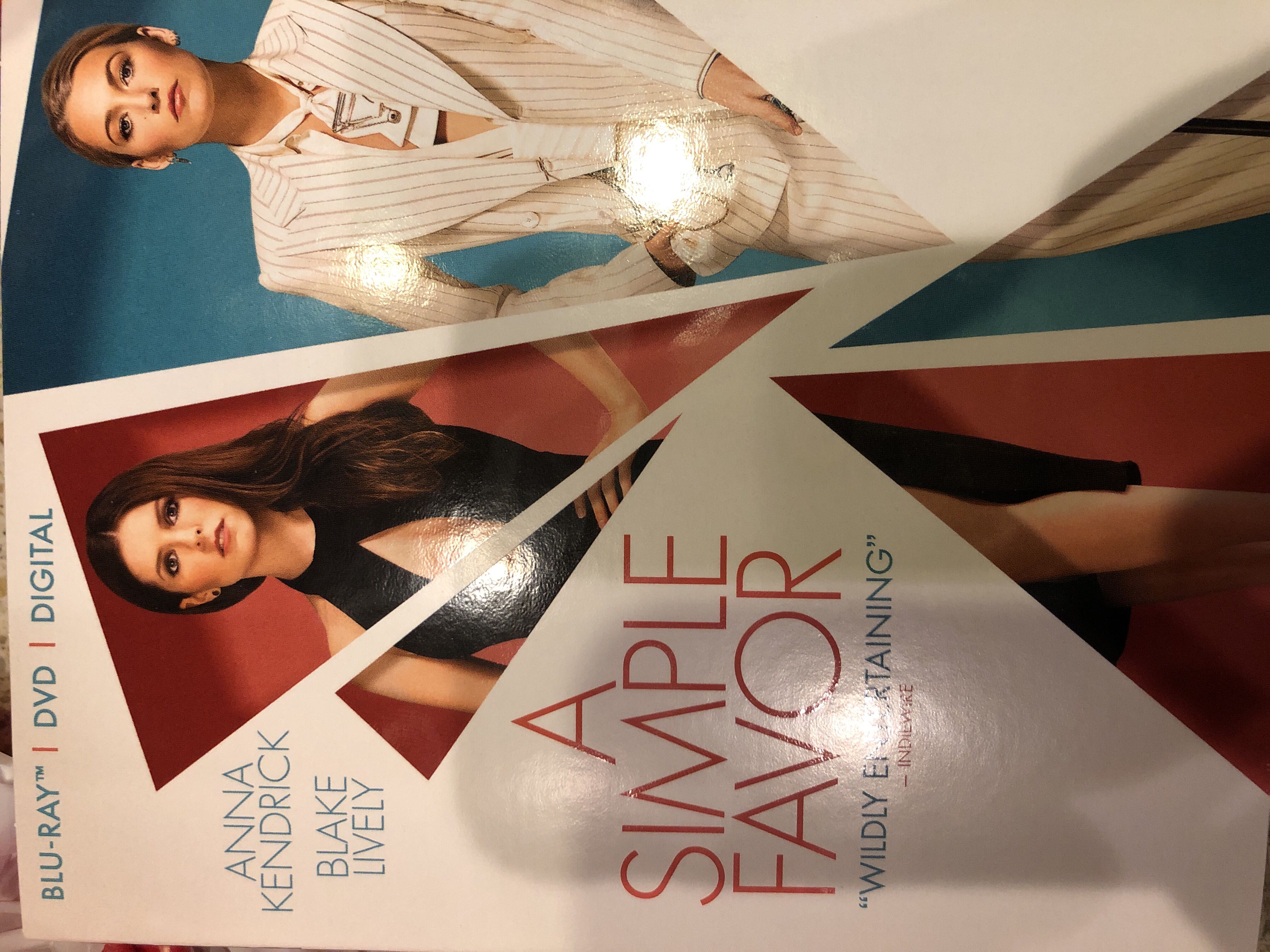 A Simple Favor Blu-ray movie collectible [Barcode 031398295259] - Main Image 1