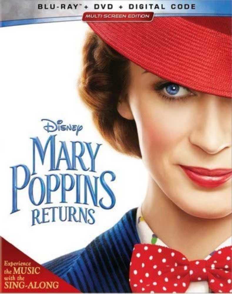 Mary Poppins Returns Blu-ray movie collectible [Barcode 786936861785] - Main Image 2