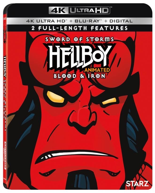 Hellboy Animated: Sword of Storms/ Blood & Iron (4K)