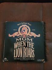 MGM When The Lion Roars THE STORY OF A HOLLYWOOD EMPIRE Laser Set
