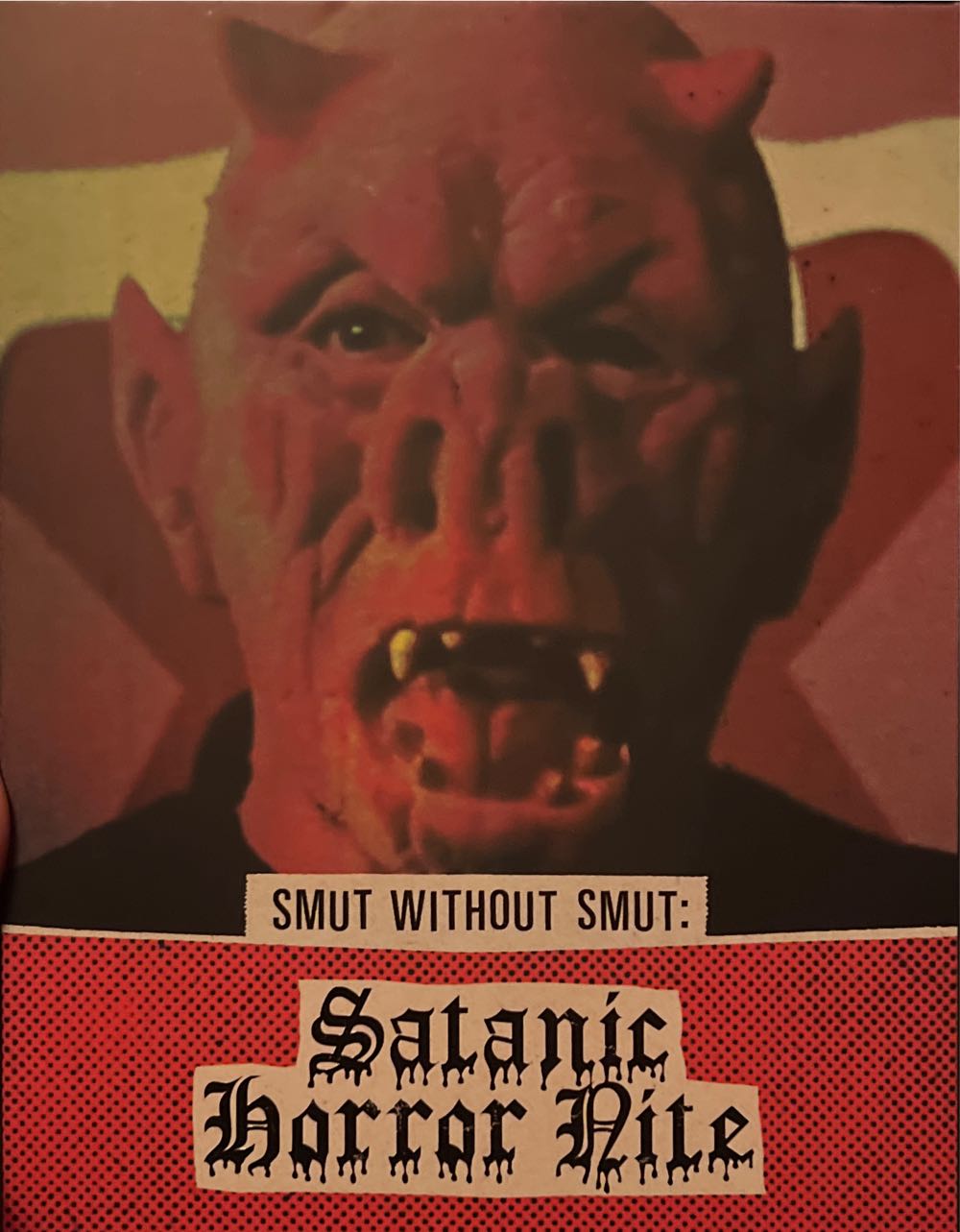 Smut Without Smut: Satanic Horror Nite