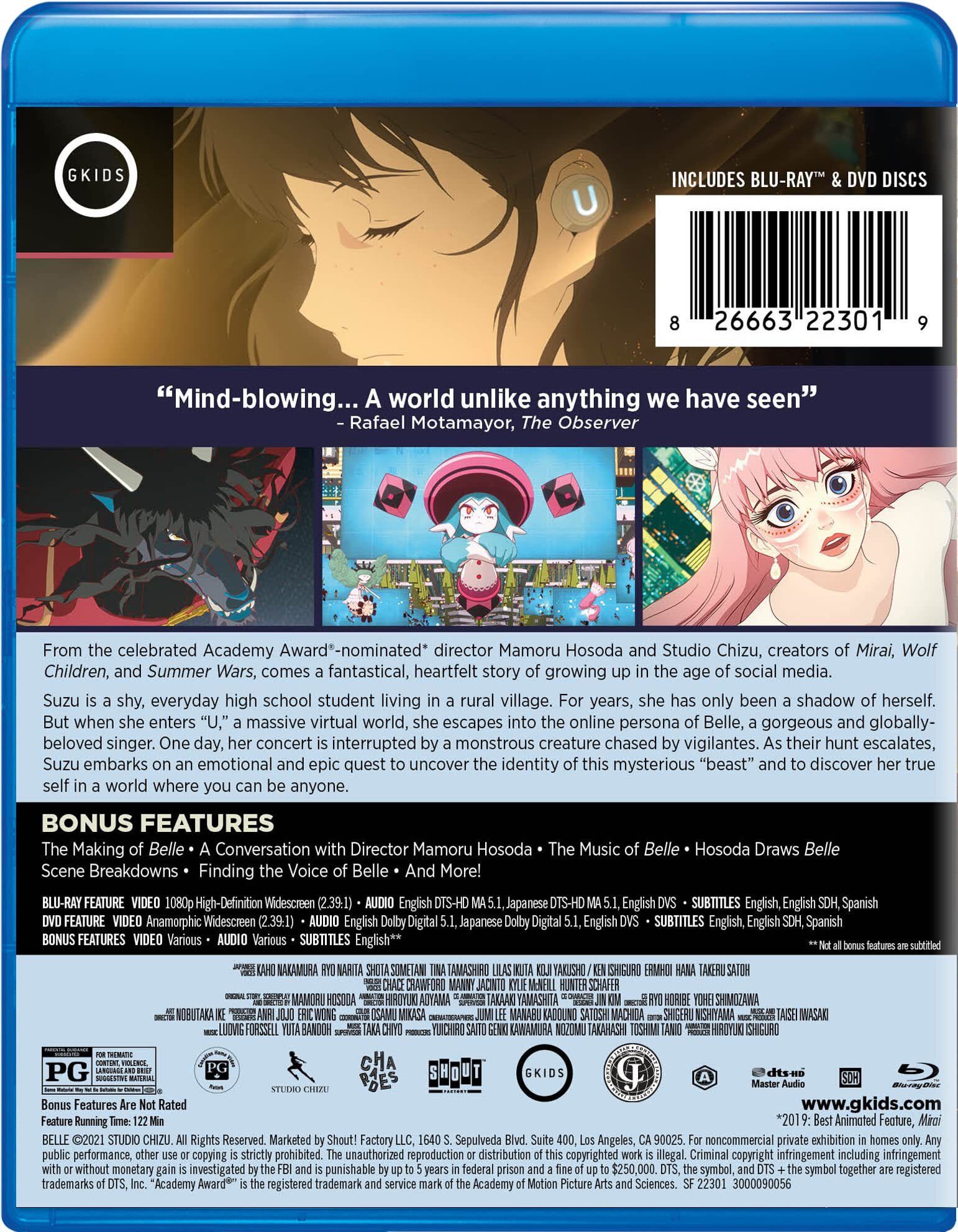 Belle Blu-ray movie collectible [Barcode 826663223019] - Main Image 3