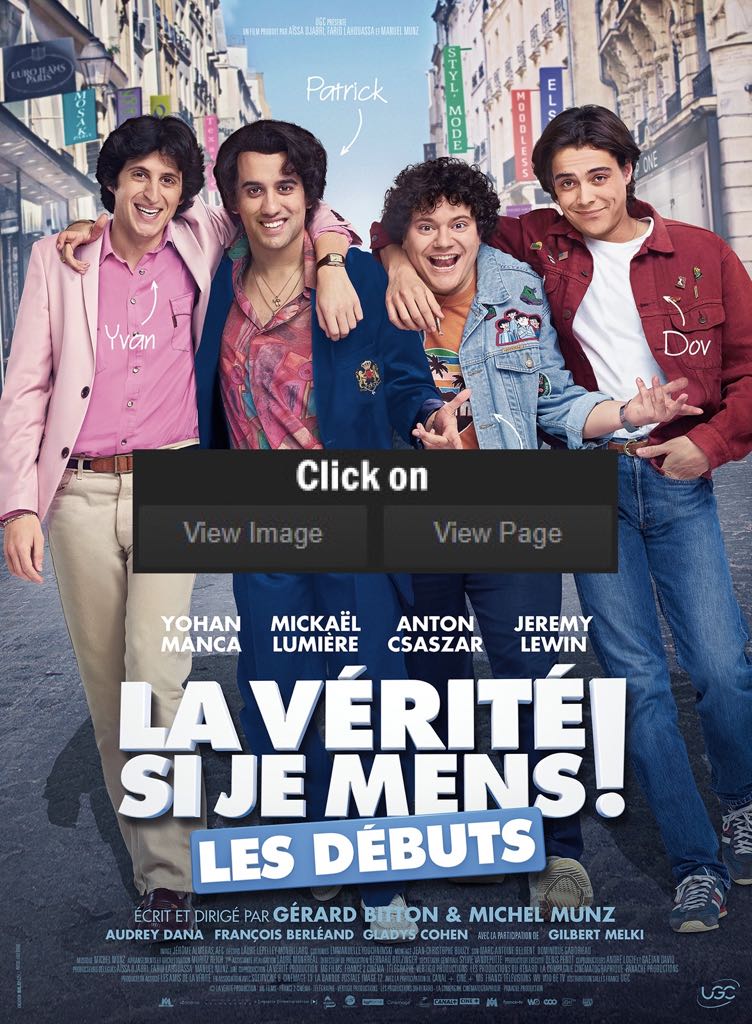 La Vérité Si je Mens ! Les Débuts