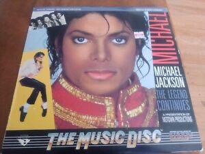 Michael Jackson The Legend Continues Laserdisc Disc