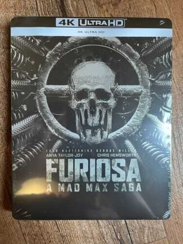 Furiosa: A Mad Max Saga / Black & Chrome Edition (SteelBook)