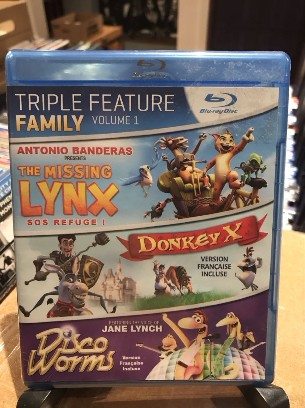 Triple Feature Family Volume 1