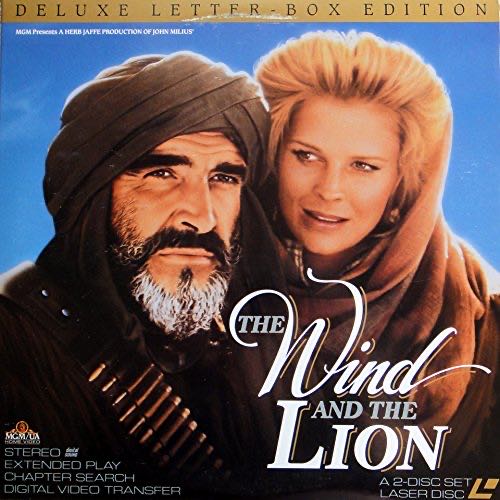 The Wind And The Lion Laserdisc Not A Dvd!