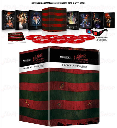Nightmare On Elm Street Steelbook Edition 7 Film, A