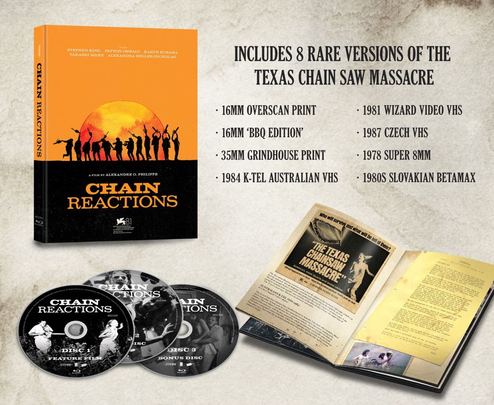 Chain Reactions Blu-ray movie collectible [Barcode 030306230696]