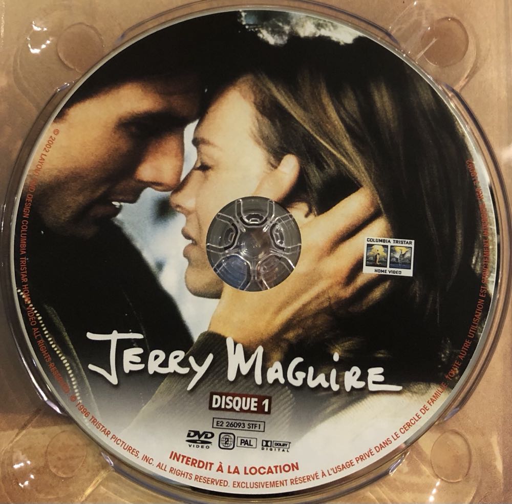 Jerry Maguire DVD movie collectible [Barcode 3333297190923] - Main Image 3