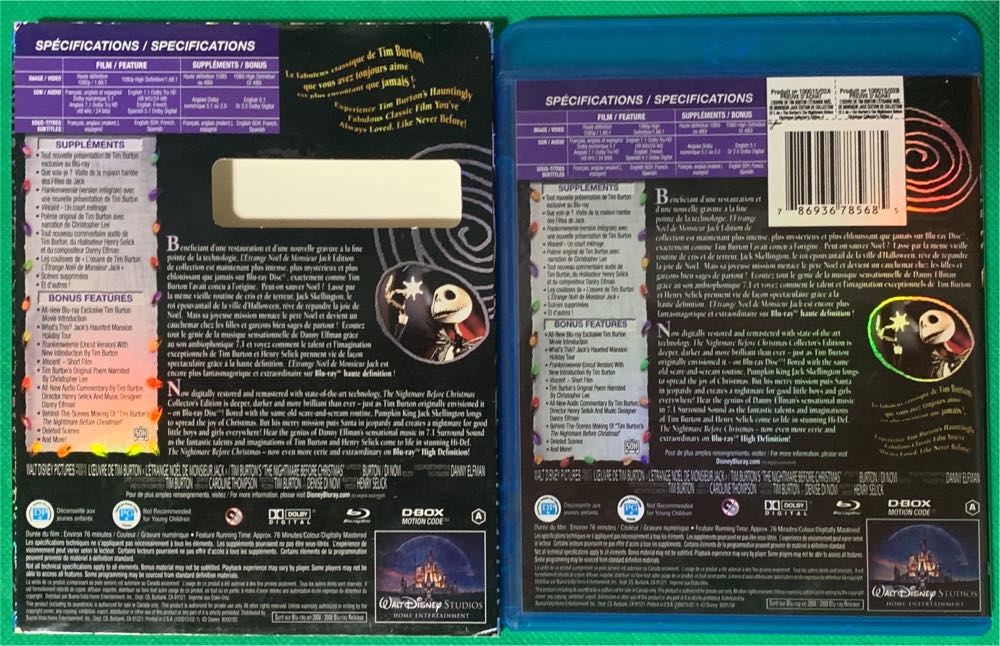 The Nightmare Before Christmas Apple TV movie collectible [Barcode 786936785685] - Main Image 2