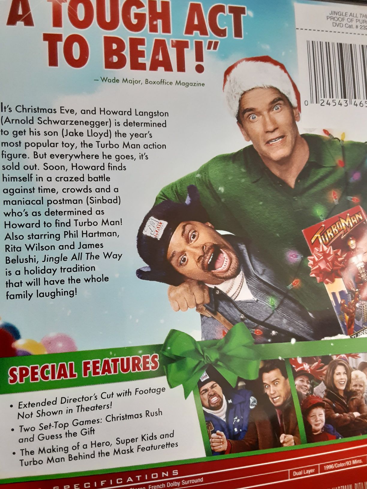 Arnold Schwarzenegger Jingle All the Way Amazon movie collectible [Barcode 024543556886] - Main Image 2