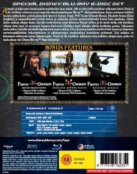 Pirates of the Caribbean Trilogy Blu-ray movie collectible [Barcode 9398540515070] - Main Image 2