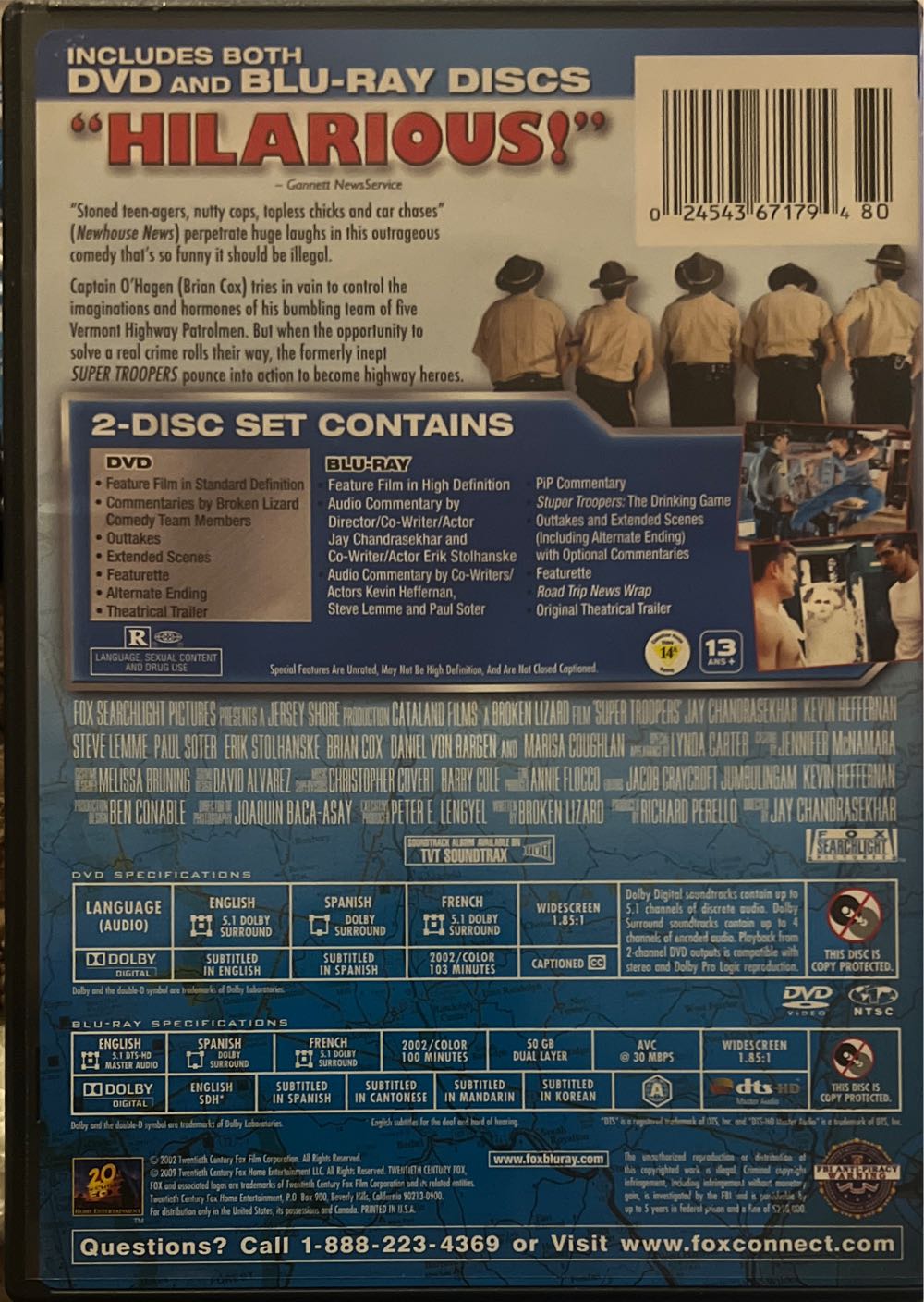 Super Troopers Digital Copy movie collectible [Barcode 024543671794] - Main Image 2