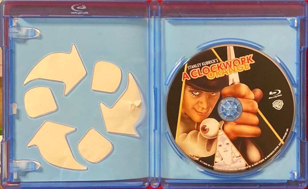 A Clockwork Orange Blu-ray movie collectible [Barcode 085391156741] - Main Image 3