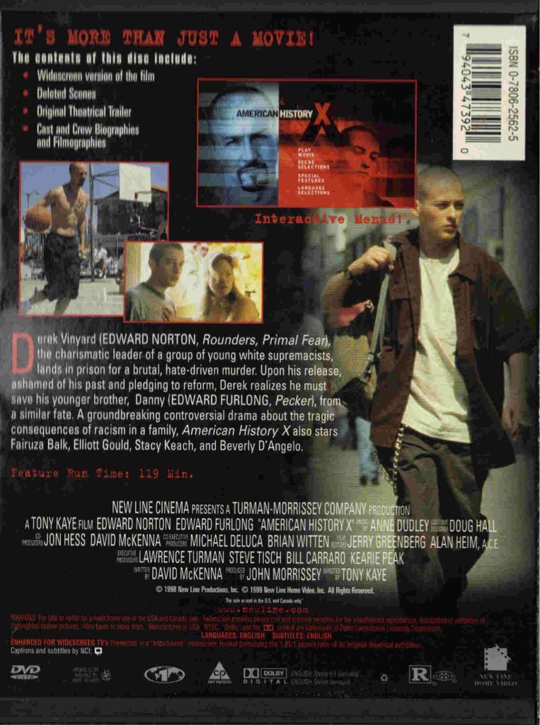 American History X DVD movie collectible - Main Image 2