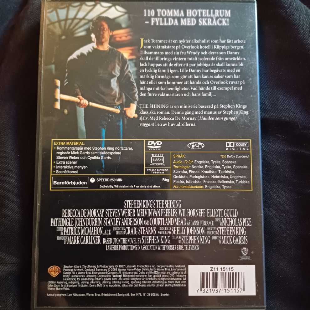 Stephen King’s The Shining Digital Copy movie collectible [Barcode 7321937151157] - Main Image 2
