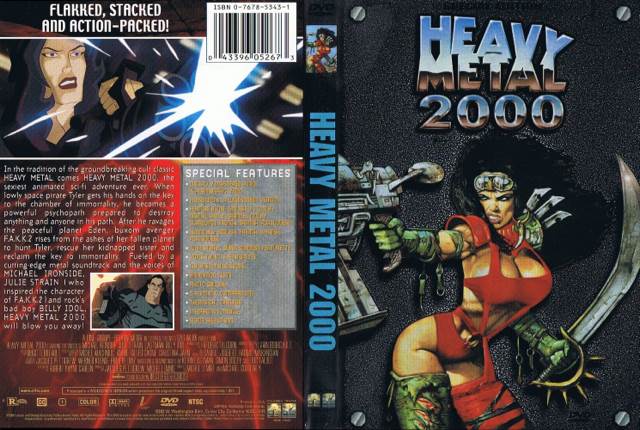 Heavy Metal 2000 Digital Copy movie collectible [Barcode 04333616] - Main Image 2