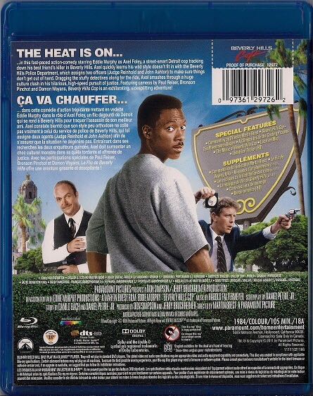 Beverly Hills Cop DVD movie collectible [Barcode 097361297262] - Main Image 2