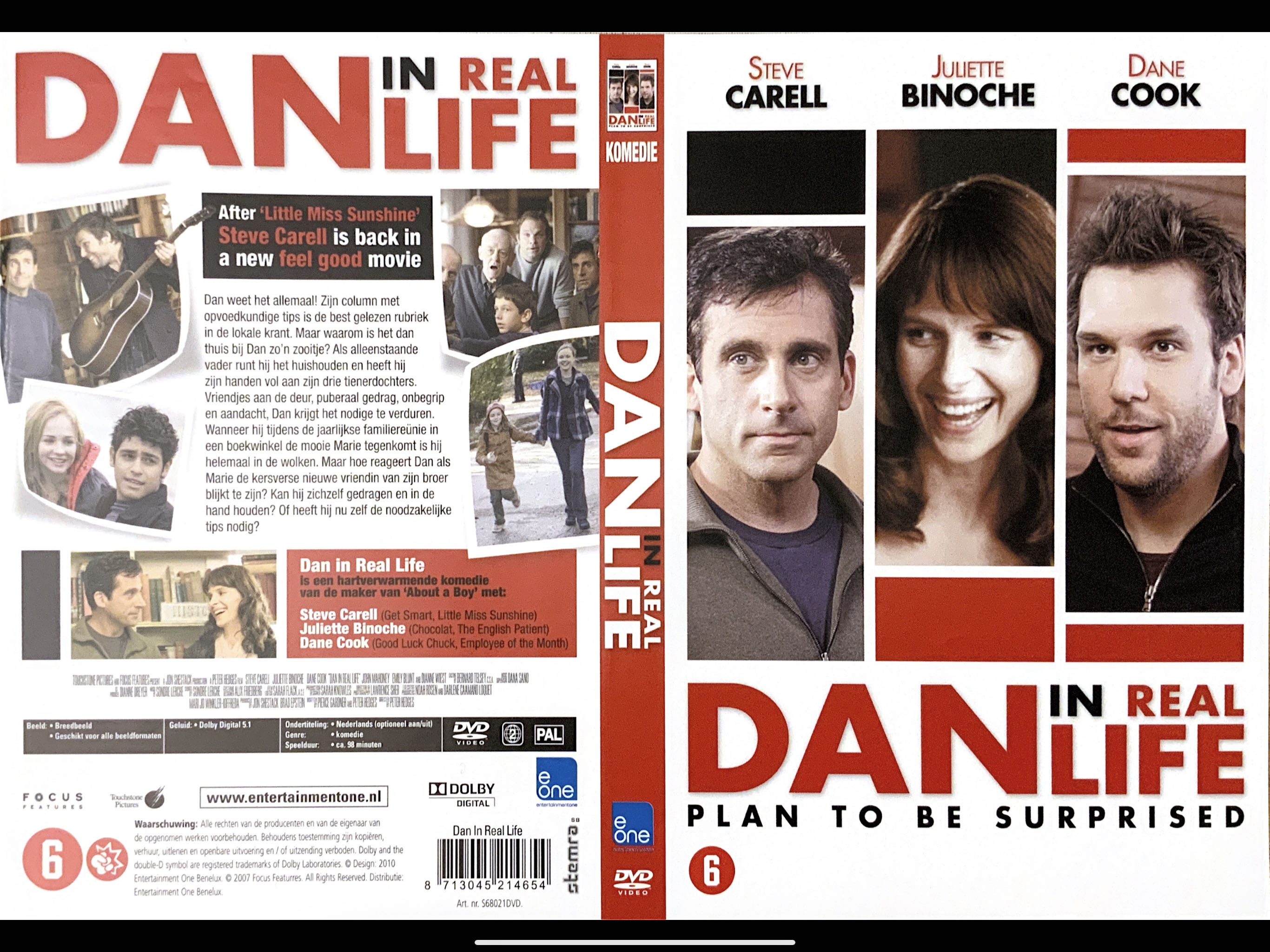 Dan In Real Life DVD-R movie collectible [Barcode 8713045214654] - Main Image 2