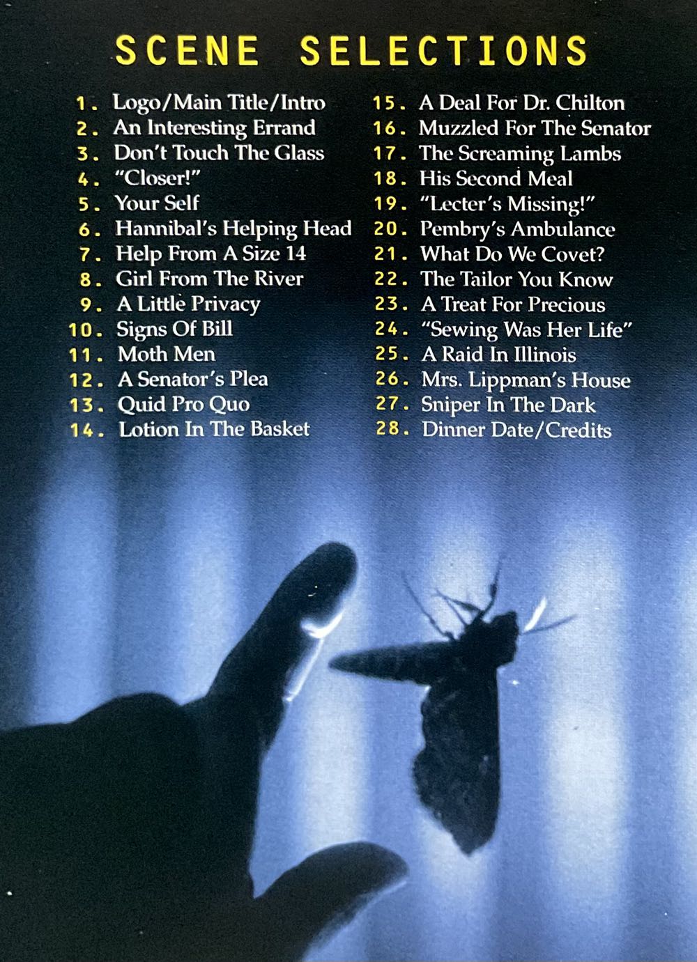 The Silence of the Lambs DVD movie collectible [Barcode 027616865540] - Main Image 3