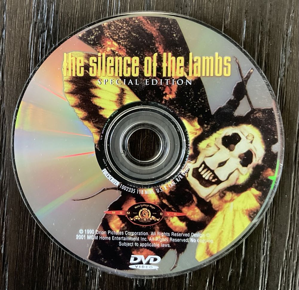 The Silence of the Lambs DVD movie collectible [Barcode 027616865540] - Main Image 4