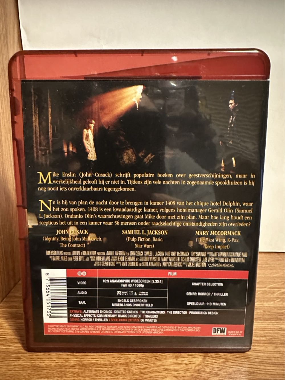 1408 HD DVD movie collectible [Barcode 8715664051733] - Main Image 2