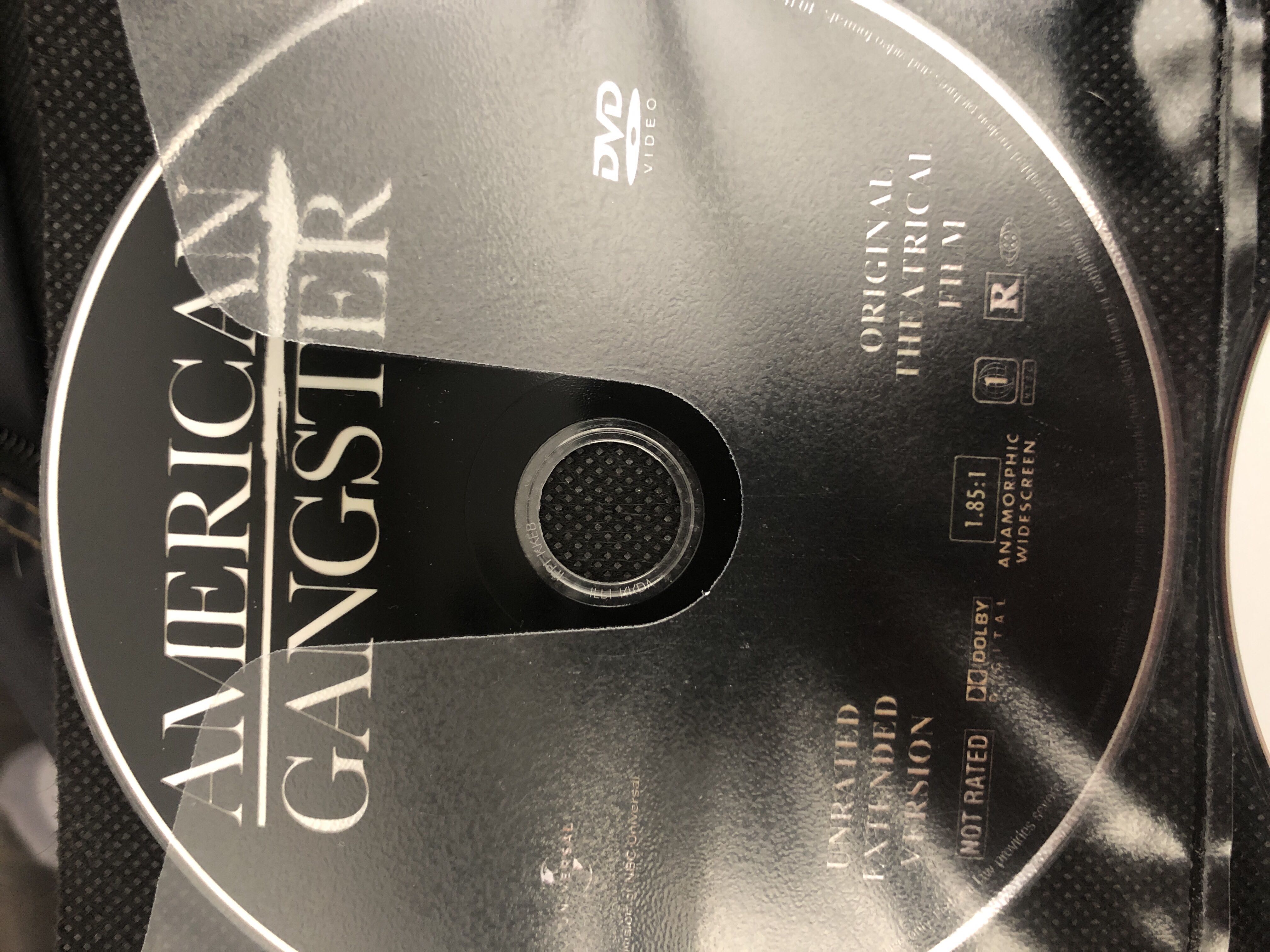 American Gangster DVD-R movie collectible [Barcode 025193228024] - Main Image 3