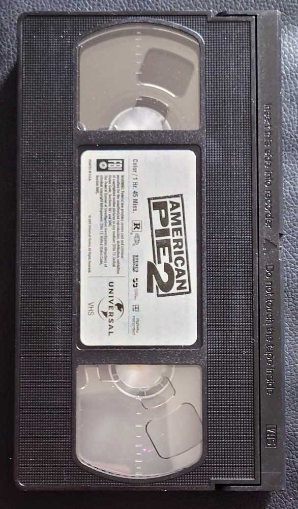 American Pie 2 VHS movie collectible [Barcode 096898901734] - Main Image 3