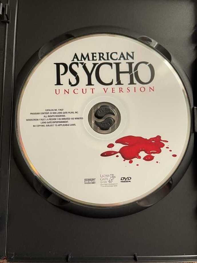 American Psycho DVD movie collectible [Barcode 057373167069] - Main Image 3