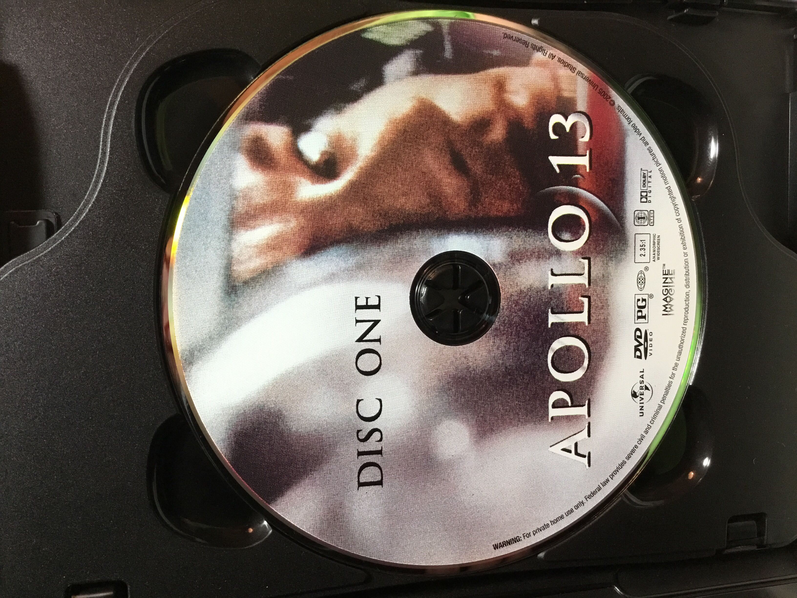 Apollo 13 DVD movie collectible [Barcode 025192002328] - Main Image 3