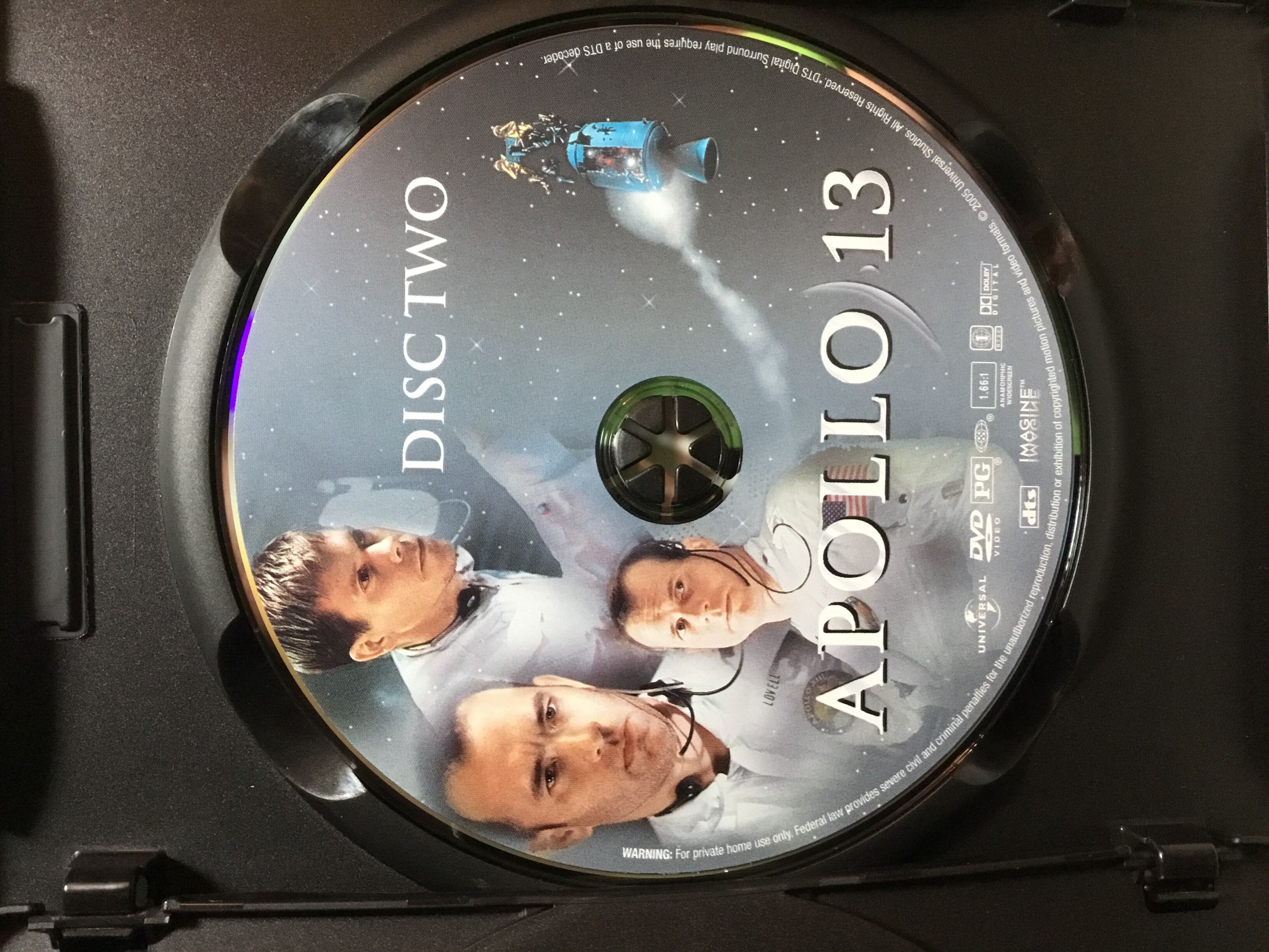 Apollo 13 DVD movie collectible [Barcode 025192002328] - Main Image 4