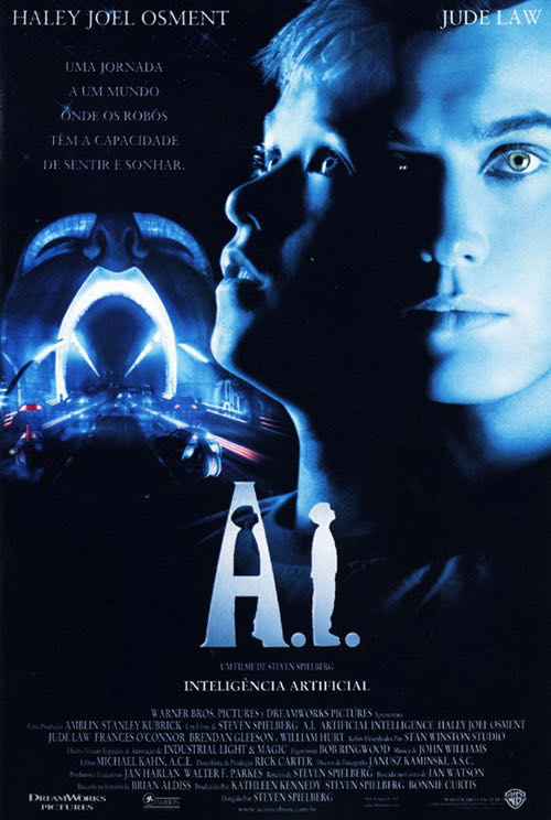 (002) A.I. Artificial Intelligence DVD-R movie collectible [Barcode 9325336008713] - Main Image 3