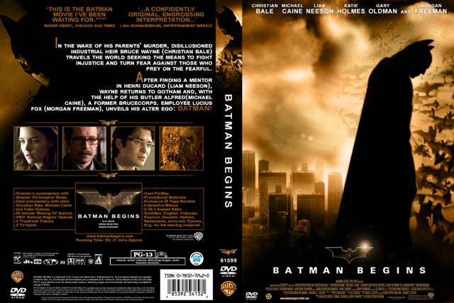 Batman Begins Blu-ray movie collectible [Barcode 012569732162] - Main Image 2