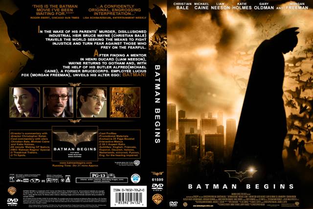 Batman Begins DVD movie collectible [Barcode 012569732162] - Main Image 2