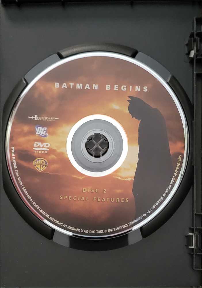Batman Begins DVD movie collectible [Barcode 1256973216] - Main Image 4